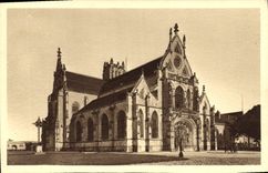 CPA Vues de l'Ain Bourg en Bresse L'Eglise de Brou Exterieur 
