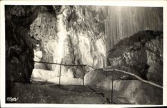 CPA Grotte de Saint Julien La Balme sur Cerdon Ain Le Dais du Vestibule 