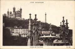 CPA Lyon Artistique Coteau de Fourviere 