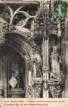 CPA Bourg Eglise de Brou Details du Mausolee de marguerite de Bourbon 