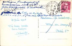 CPA Environs de Bourg Ain Eglise de Brou 