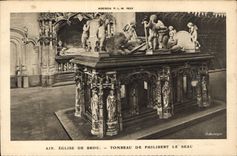 CPA Ain Eglise de Brou Tombeau de Philibert le Beau 