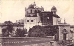 CPA La Basilique et l'ancienne Eglise d'Ars Ain 