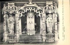 CPA Bourg Eglise de Brou du Mausolee de Philibert le Beau 