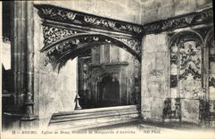 CPA Bourg Eglise de Brou Oratoire de Marguerite d'Autriche 