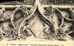CPA Bourg Eglise de Brou Mausolee de Marguerite d'Autriche 