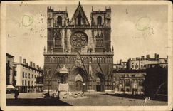 CPA Lyon La Cathedrale Saint Jean construite de XII au XVI siecle 