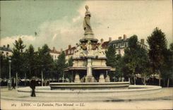 CPA Lyon La Fontaine Place Morand 