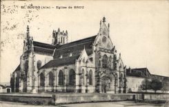 CPA Bourg Ain Eglise de Brou 