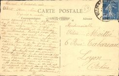 CPA Lyon Parc de la Tete d'Or Le Pont et Rocailles 