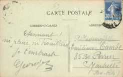 CPA Lyon Palais des Arts Jardin du Musee Centauresse et Faune 