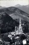 CPA Lourdes La Basilique et le Montagne du Calvaire 