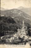 CPA Lourdes La Basilique 