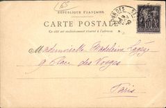 CPA Lourdes Vue de a Basilique de cote avec piscine 