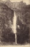 CPA Gavarnie :a Grande Cascade du Cirque 