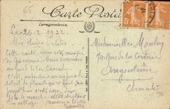 CPA Gavarnie :a Grande Cascade du Cirque 