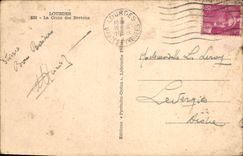 CPA Lourdes la Croix des Bretons 