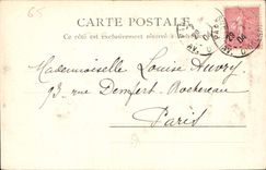 CPA Luz le Chateau Ste Marie 