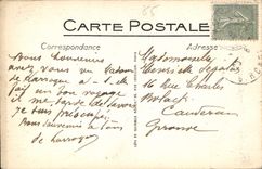 CPA Luz le Chateau Sainte Marie 