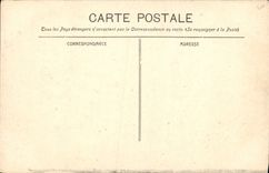 CPA Montpellier Square de la Gare Statue Planchont 