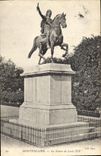 CPA Montpellier la Statue de Louis XIV 