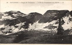 CPA Gavarnie Cirque de Troumouze le Pic de Troumouze et la Munia 