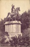 CPA Montpellier la Statue de Louis XIV 