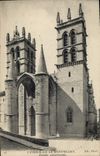 CPA Cathedrale de Montpellier Facade meridionale 