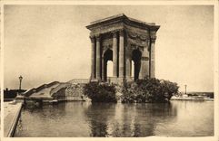 CPA Montpellier Herault Jardin du Peyrou le Chateau d'eau 