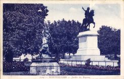 CPA Montpellier Jardin du Peyrou 