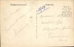 CPA Env de Cauterets Cascade superieure de Lutour 