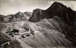 CPA Le Col du Tourmalet H P le restaurant et le Pic de l'Espade 