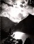 CPA Vallee d'Aure H P Crepascule sur le Lac 