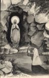 CPA Lourdes l'Apparition 