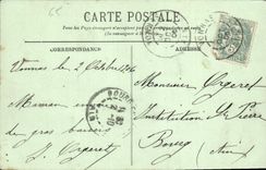 CPA Lourdes l'Apparition 