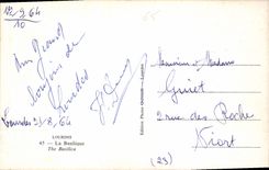 CPA Lourdes la Basilique 