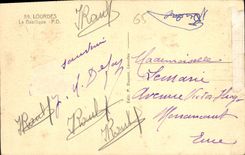 CPA Lourdes la Basilique 