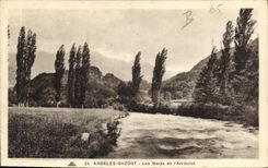 CPA Argeles Gazost les Bords de l'Arrieulat 