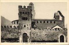 CPA Luz Eglise des Templiers 