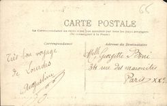 CPA Lourdes la Basilique et le Pic du Gers 