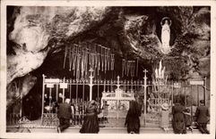 CPA Lourdes la Grotte 
