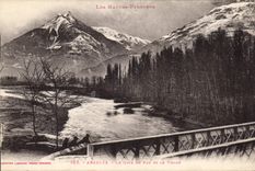 CPA Les Hautes Pyrenees Argeles la Gave de Pau et le Viscos 