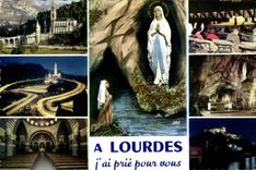 CPA Lourdes Souvenir de Lourdes 