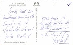 CPA Lourdes Souvenir de Lourdes 