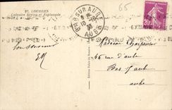 CPA Lourdes Calvaire Breton et Esplanade 