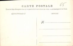 CPA Lourdes Vierge de l'Esplanade 