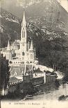 CPA Lourdes la Basilique 
