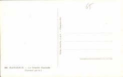 CPA Gavarnie la Grande Cascade 