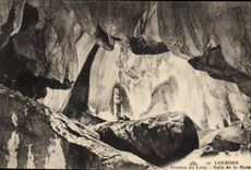 CPA Lourdes Grottes du Loup Salle de la Made 