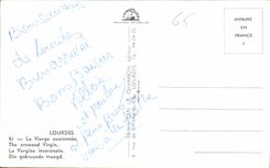 CPA Lourdes la Viege Couronnee 